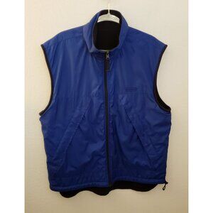 Vintage Polartech Polo Sport Reversible Zip Front Outdoor Vest Size XL EUC